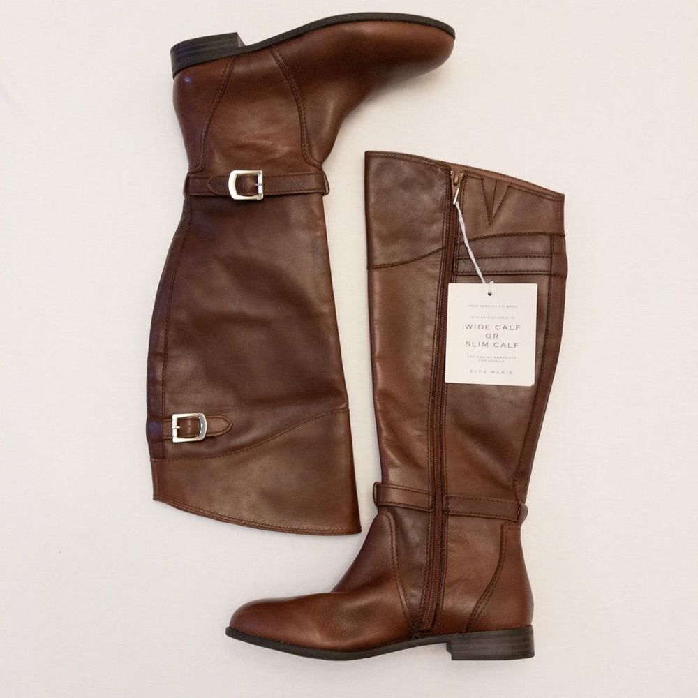 Alex Marie • NWT Knee High Leather Boots